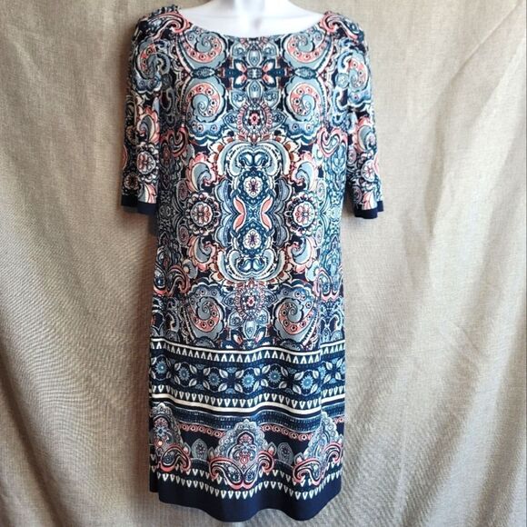 ELIZA J Quarter Sleeve Dress - Picture 1 of 7